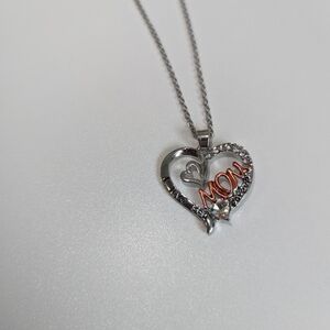 I love you forever Mom necklace